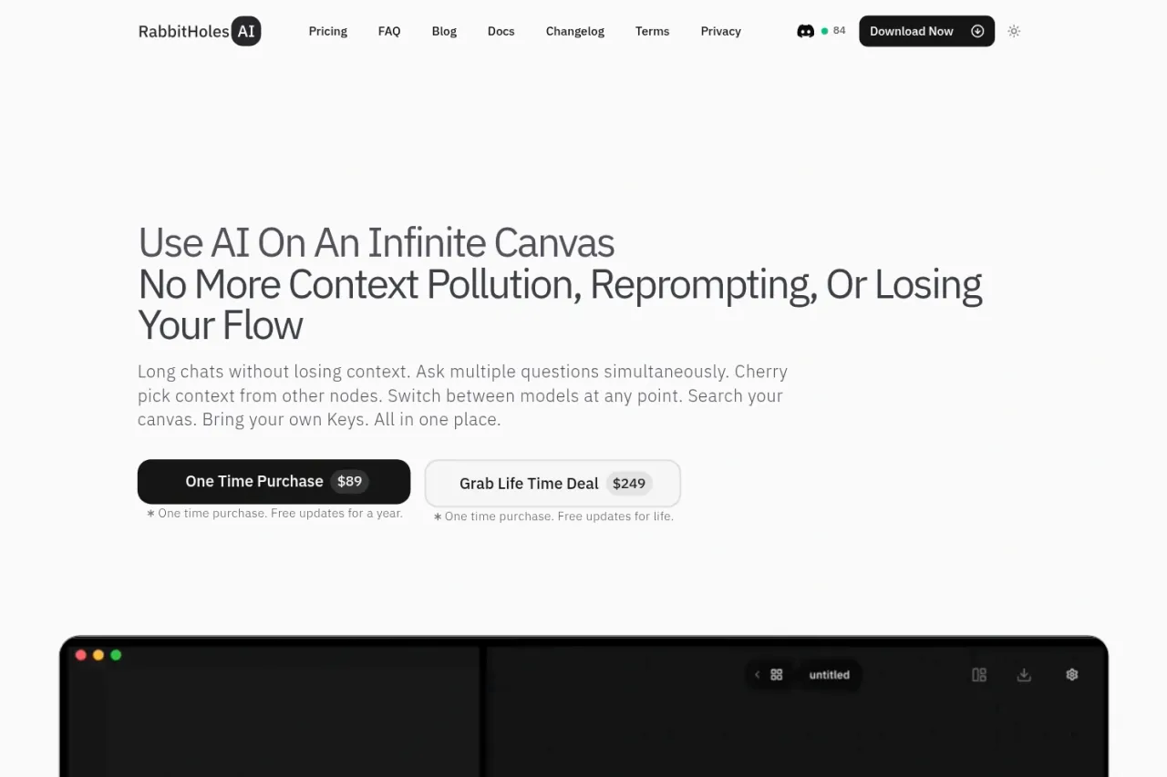 Preview of Rabbitholes AI